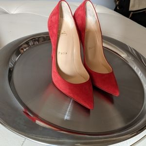 Christian Louboutin Red Suede 36